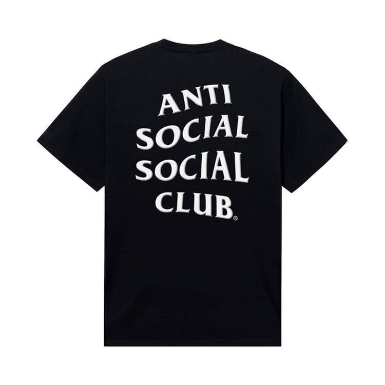 Anti Social Social Club Mind Games Puff T-Shirt Black
