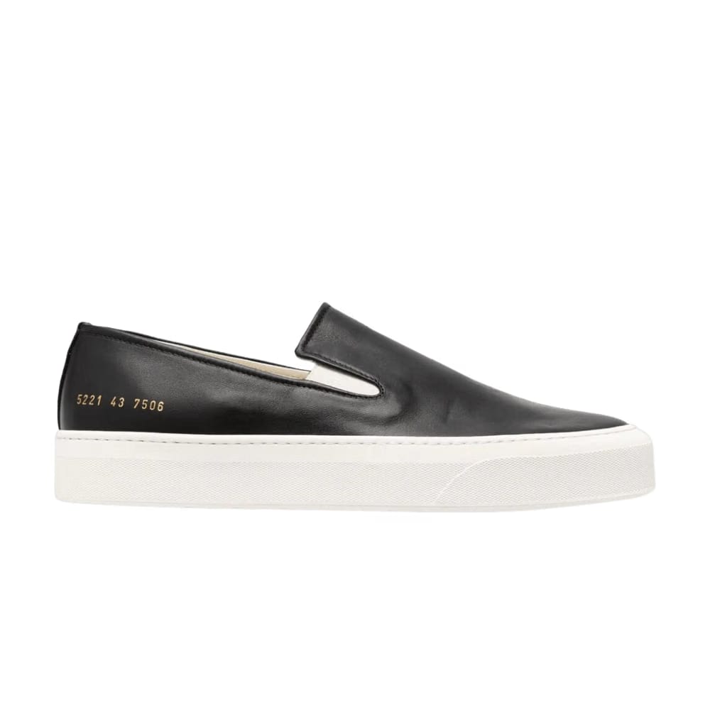 Common Projects Slip-On Black White