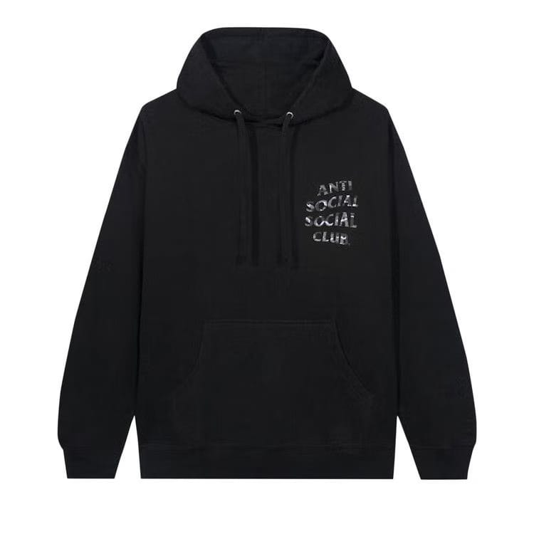 Anti Social Social Club Plain Sight Hoodie Black Purple