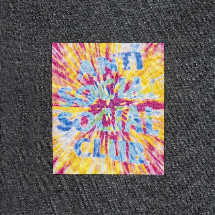 Anti Social Social Club What A Trip/No Vacation Hoodie Gunmetal Heather