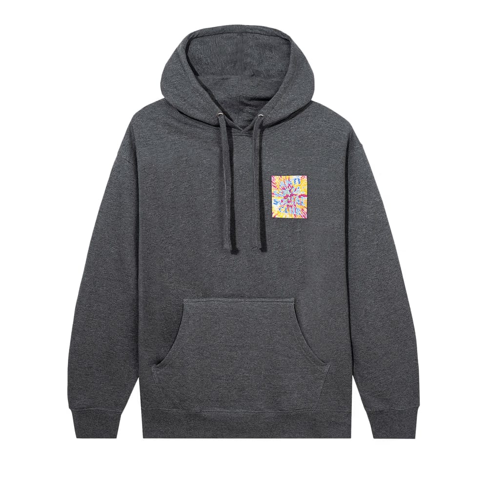 Anti Social Social Club What A Trip/No Vacation Hoodie Gunmetal Heather