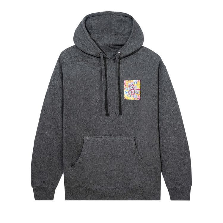 Anti Social Social Club What A Trip/No Vacation Hoodie Gunmetal Heather