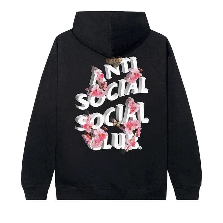 Anti Social Social Club x Kkoch 4K Hoodie Black Black