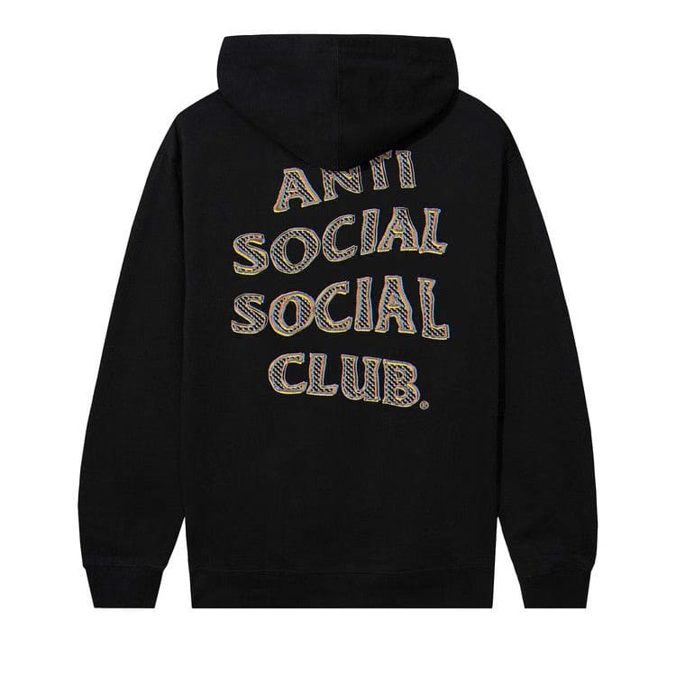 Anti Social Social Club Blurred Lines Mind Games Hoodie Black