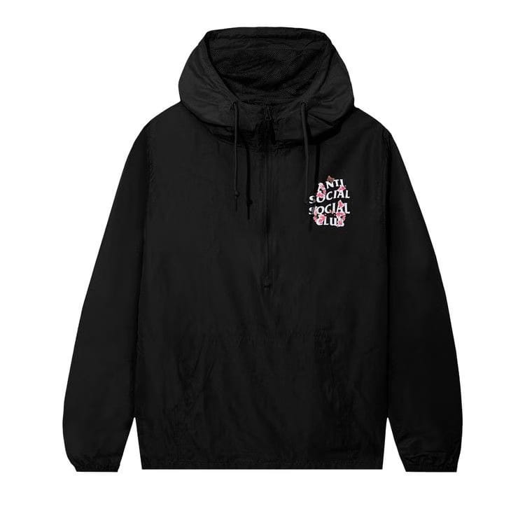 Anti Social Social Club Kkoch Anorak Black