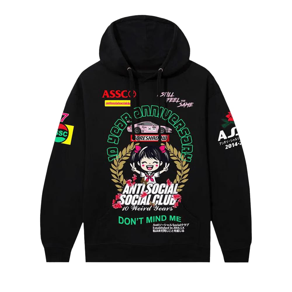 Anti Social Social Club Weird Years Hoodie Black