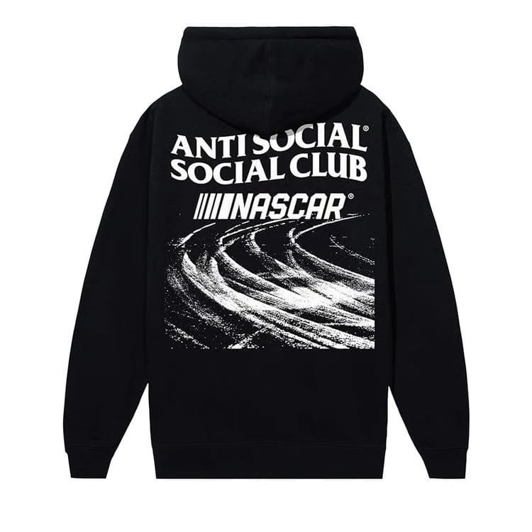 Anti Social Social Club x Nascar Too Tough to Tame Hoodie Black