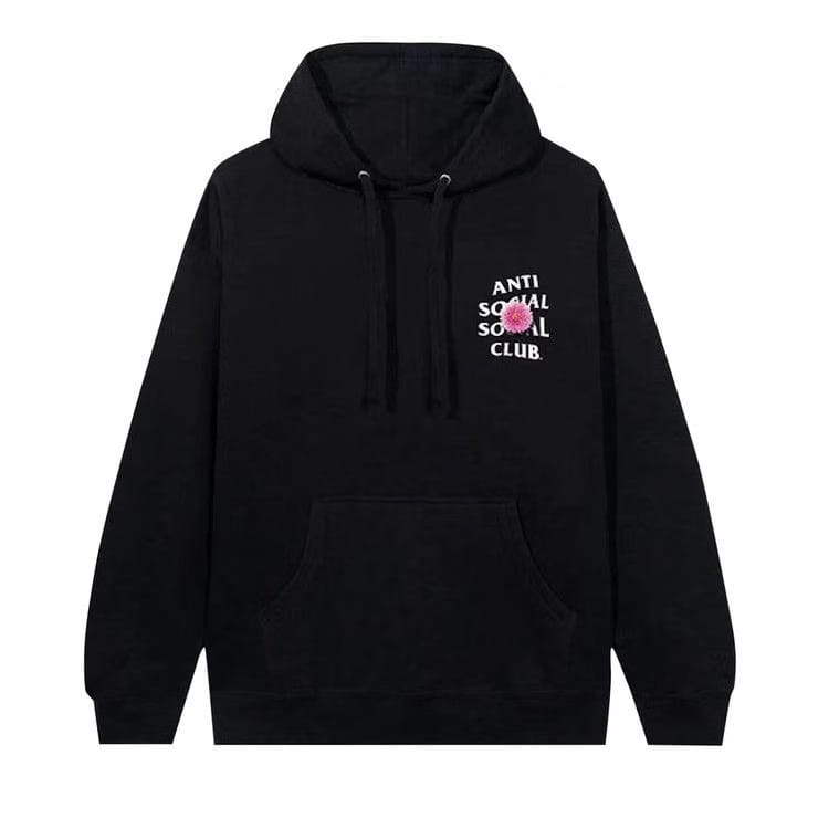 Anti Social Social Club Broken Vase Hoodie Black