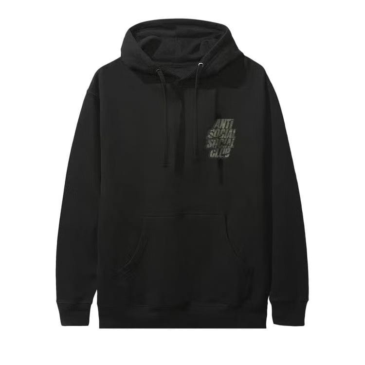 Anti Social Social Club Blocked Hoodie Black/Green Camo