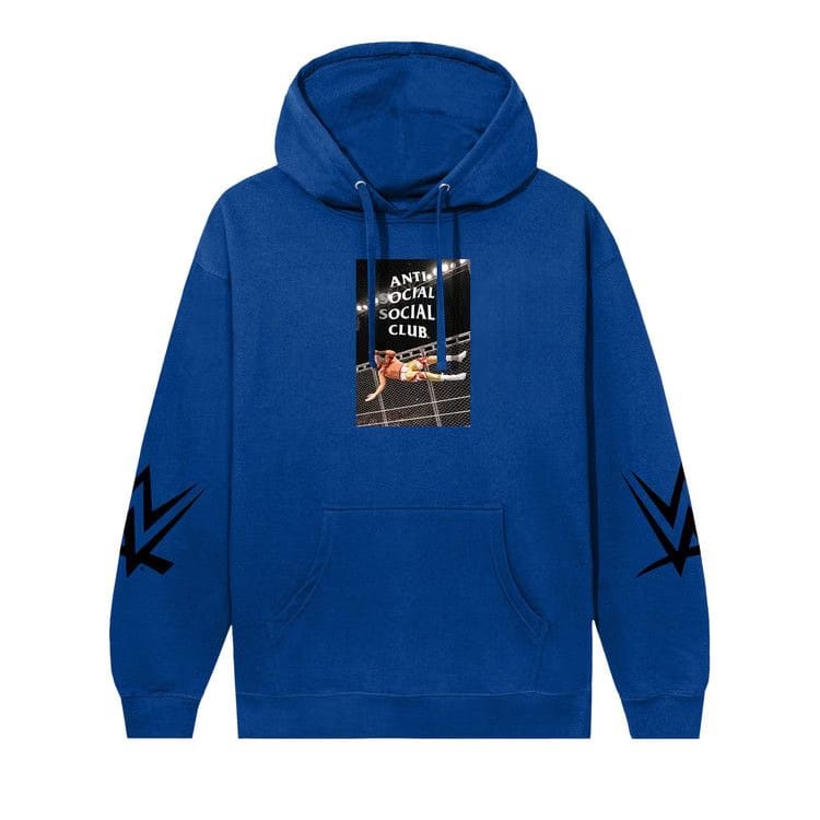 Anti Social Social Club x WWE American Nightmare Hoodie Royal
