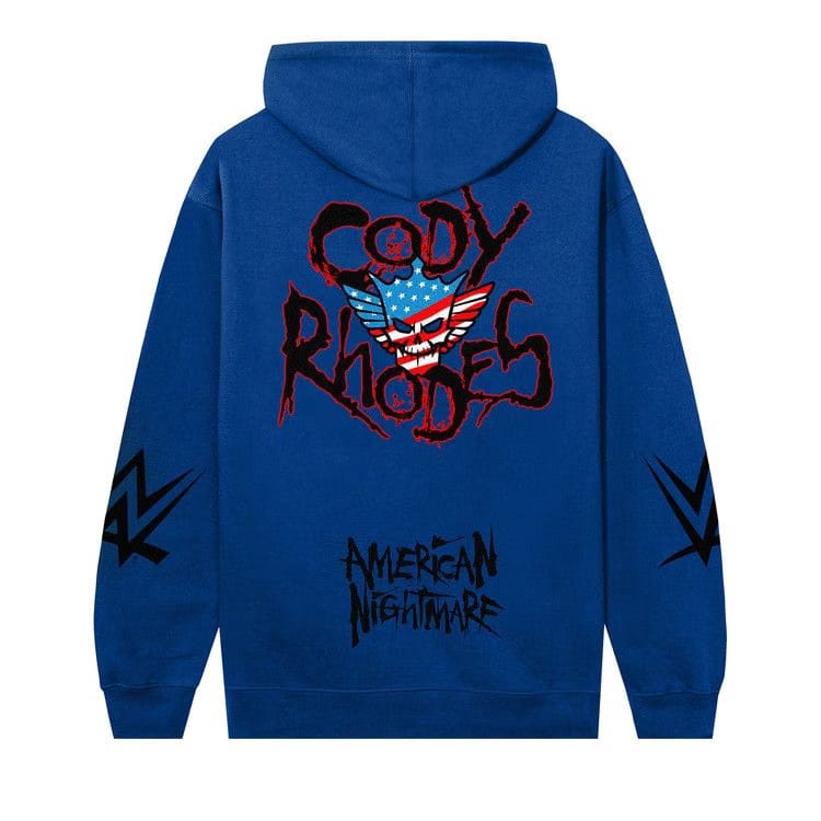 Anti Social Social Club x WWE American Nightmare Hoodie Royal