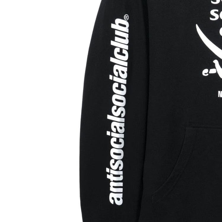 Anti Social Social Club x Neighborhood 6IX Hoodie Black