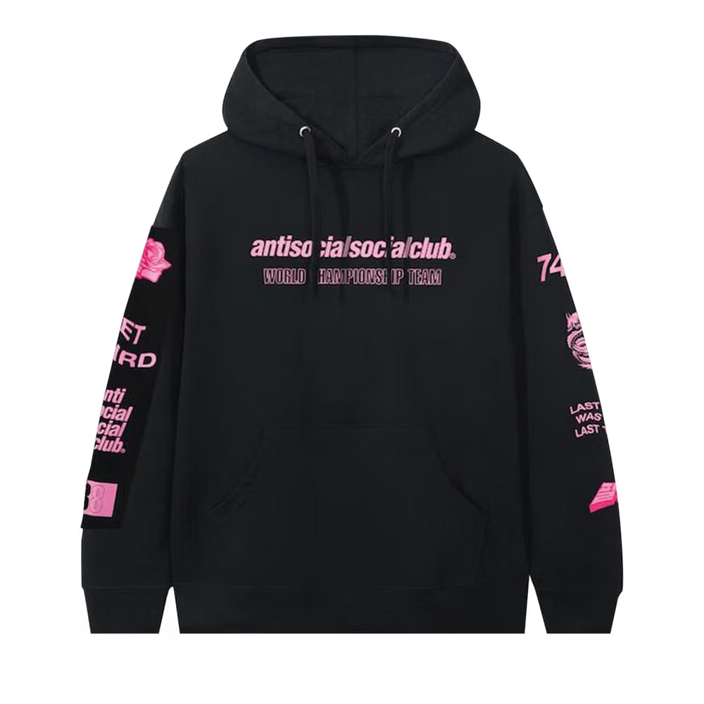Anti Social Social Club Mantras Hoodie Black
