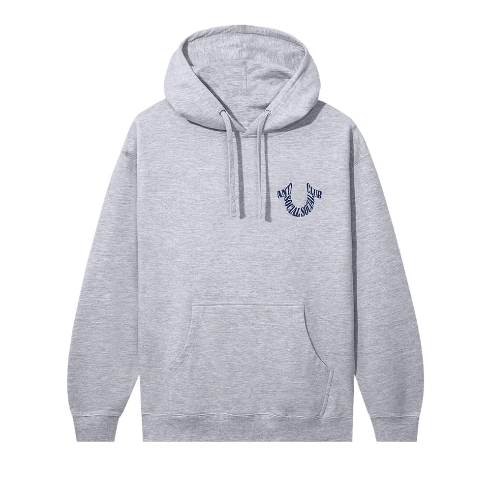Anti Social Social Club x True Religion Anti-Truth Hoodie Ath Heather