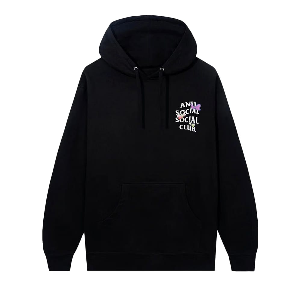 Anti Social Social Club Shell Shock Hoodie Black