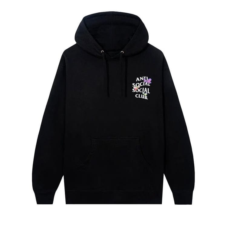 Anti Social Social Club Shell Shock Hoodie Black
