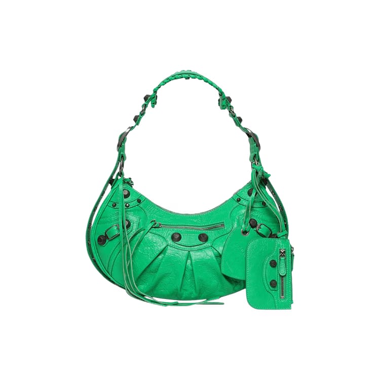 Balenciaga Le Cagole Small Shoulder Bag Vivid Green