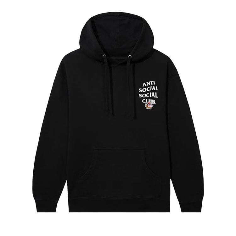 Anti Social Social Club x Nascar Motorsport Hoodie Black