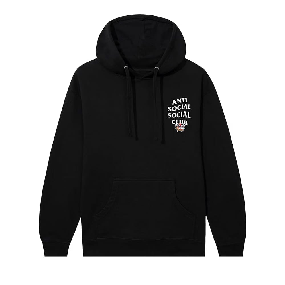 Anti Social Social Club x Nascar Motorsport Hoodie Black