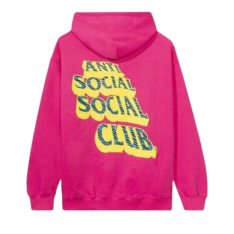 Anti Social Social Club Costumes Hoodie Hot Pink
