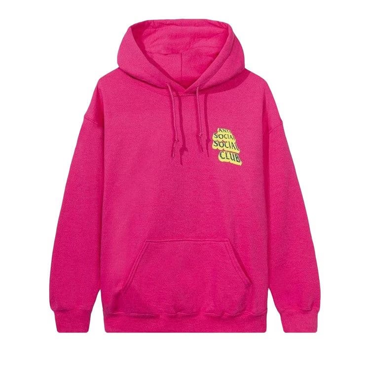 Anti Social Social Club Costumes Hoodie Hot Pink