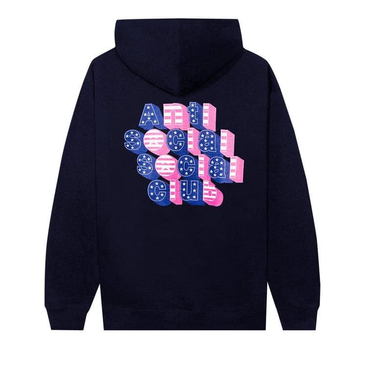 Anti Social Social Club Sign Me Up Hoodie Navy