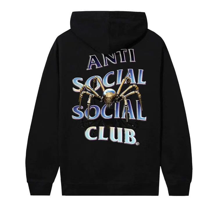 Anti Social Social Club Crawl To Me Hoodie Black