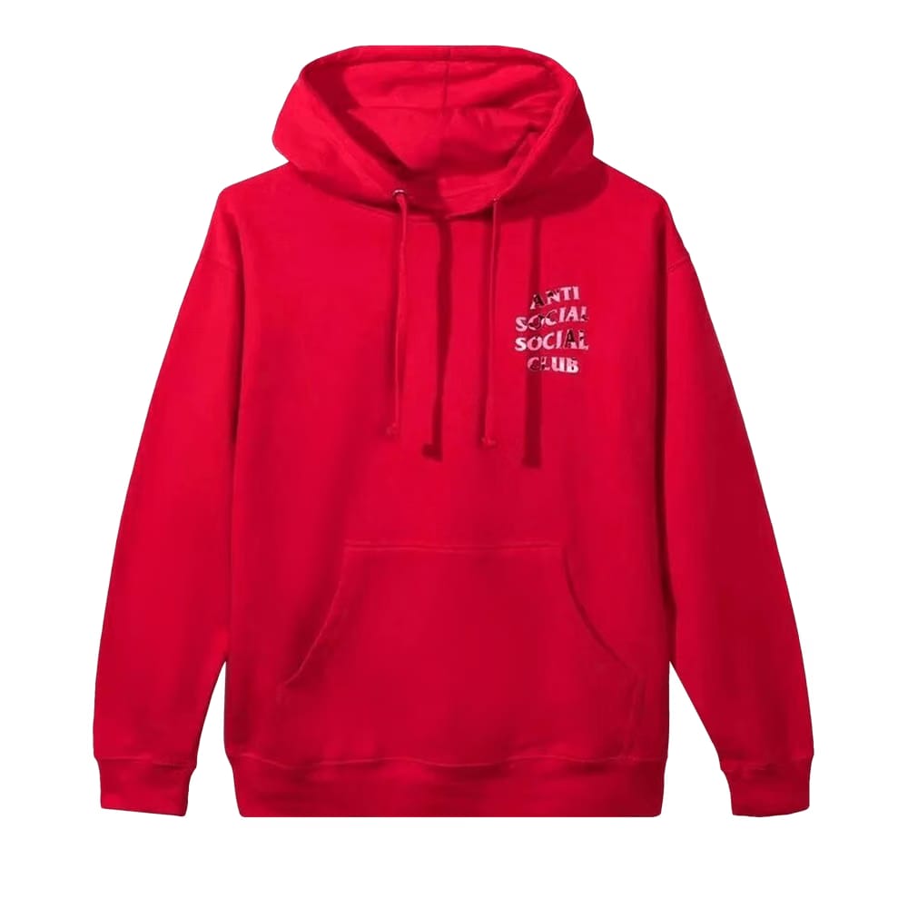 Anti Social Social Club Beverly Hooded Hoodie Red