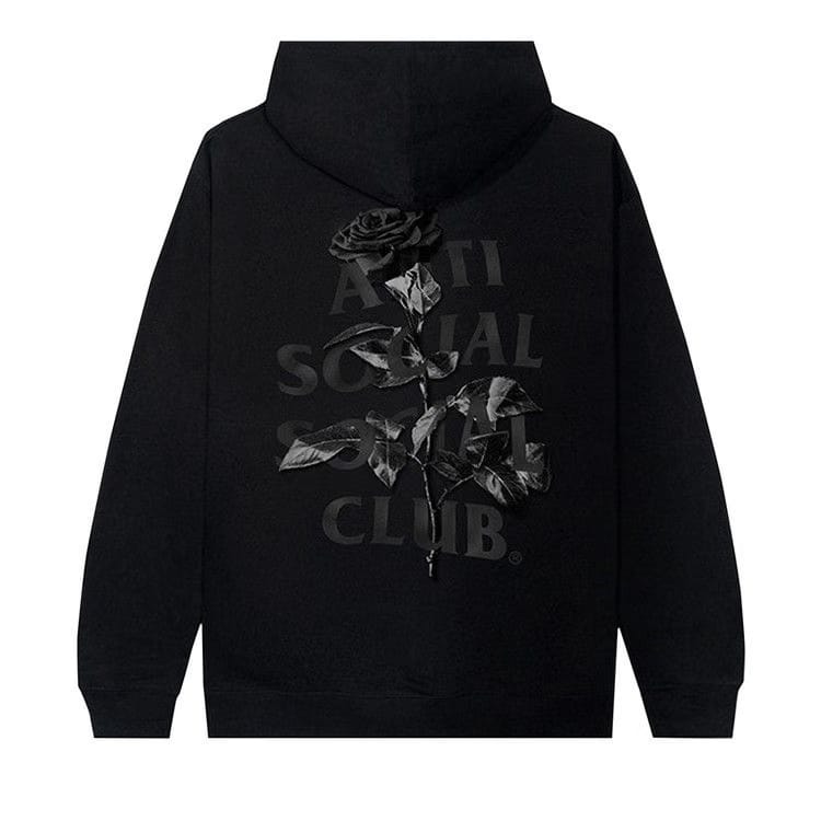 Anti Social Social Club Hello Rose Hoodie Black