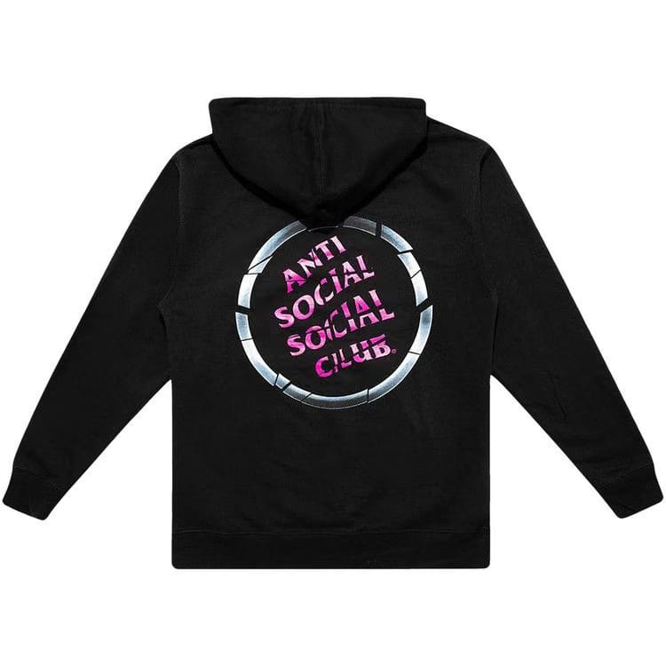 Anti Social Social Club Brake Check Hoodie Black