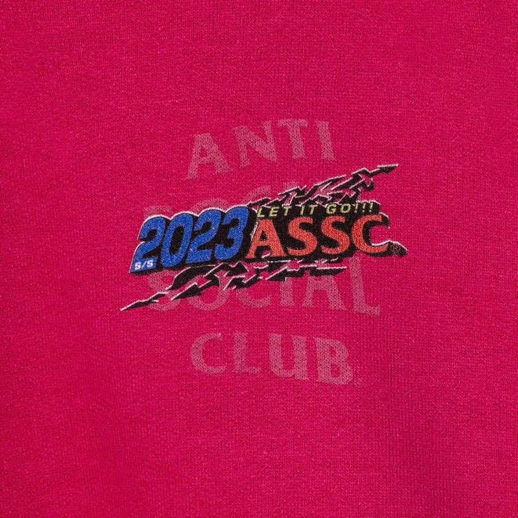 Anti Social Social Club Let It Go Hoodie Pink