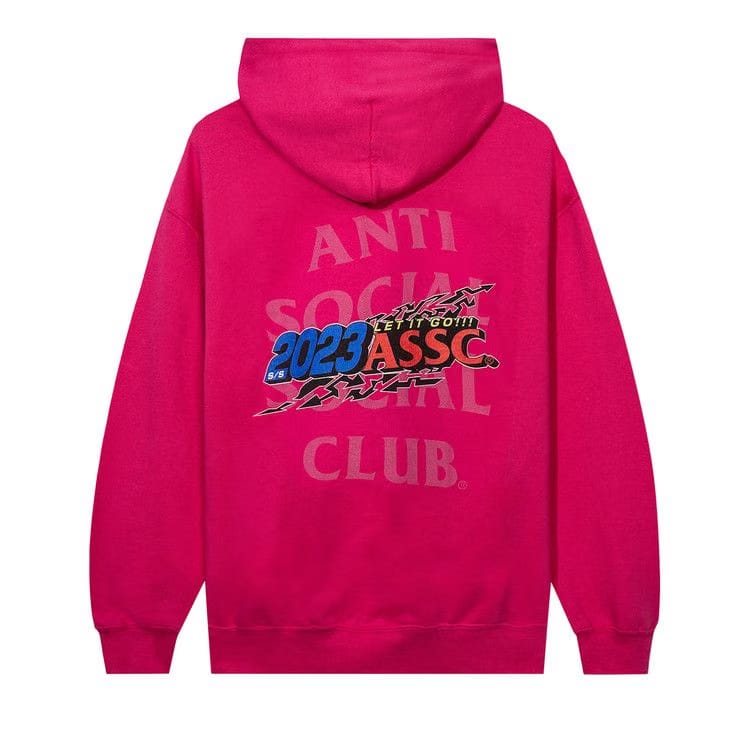 Anti Social Social Club Let It Go Hoodie Pink