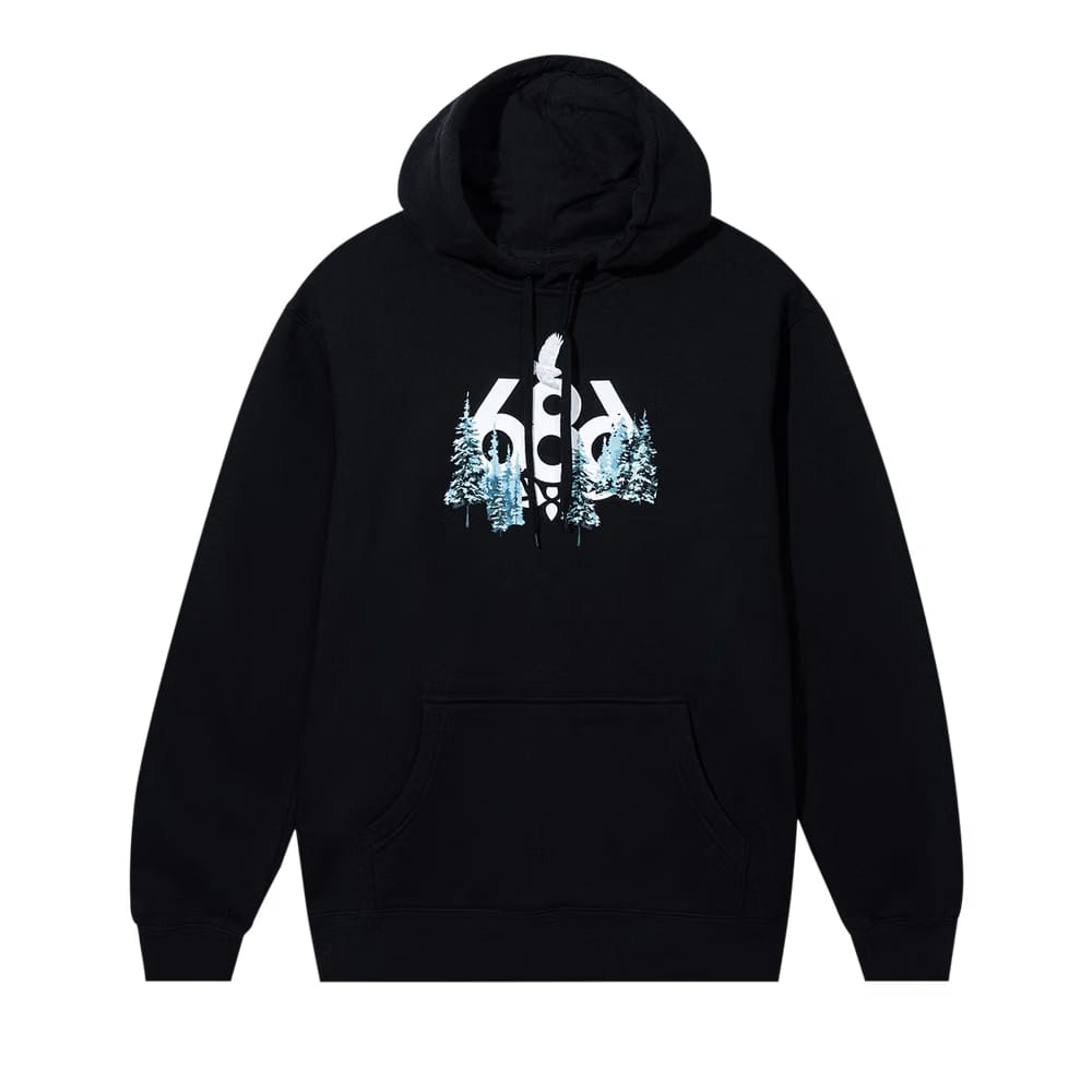 Anti Social Social Club x 686 Hardpack Hoodie Black