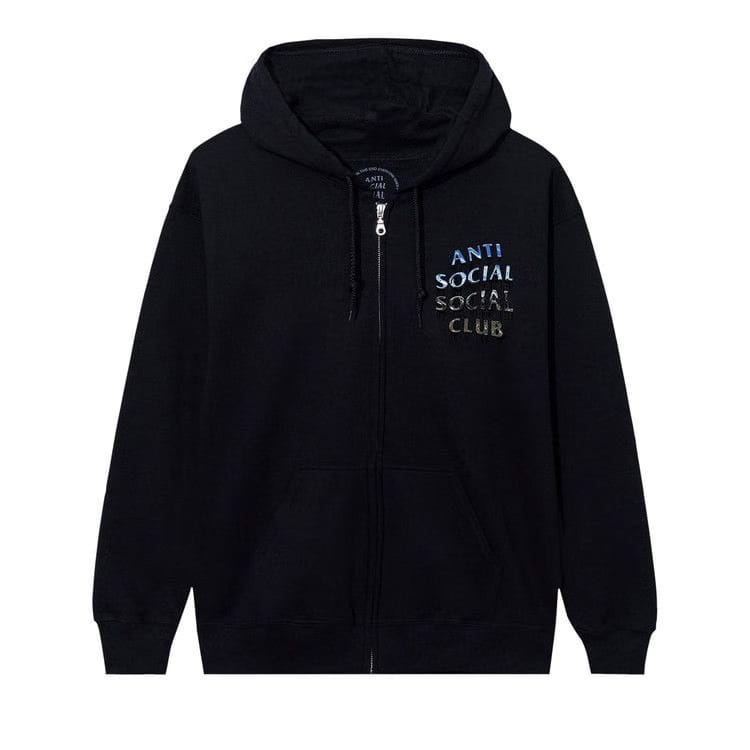 Anti Social Social Club Mind Melt Hoodie Black