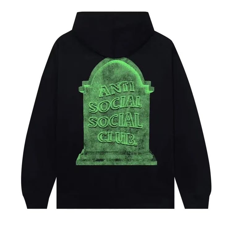 Anti Social Social Club Snake In The Grass Hoodie Black
