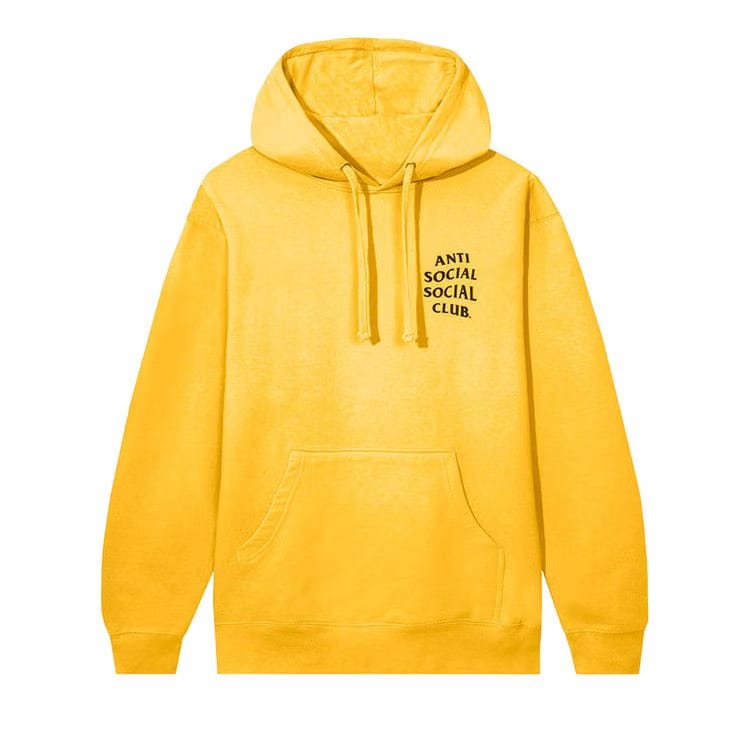 Anti Social Social Club Kkotch Hoodie Gold
