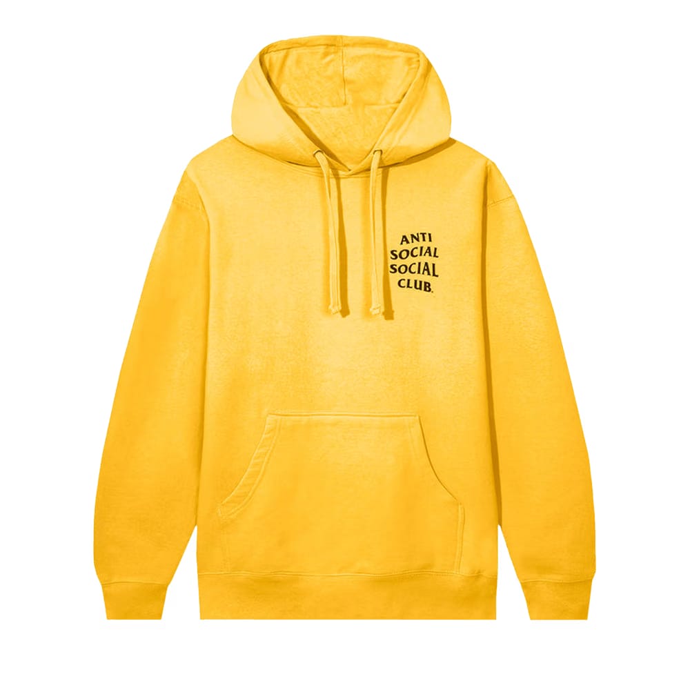 Anti Social Social Club Kkotch Hoodie Gold