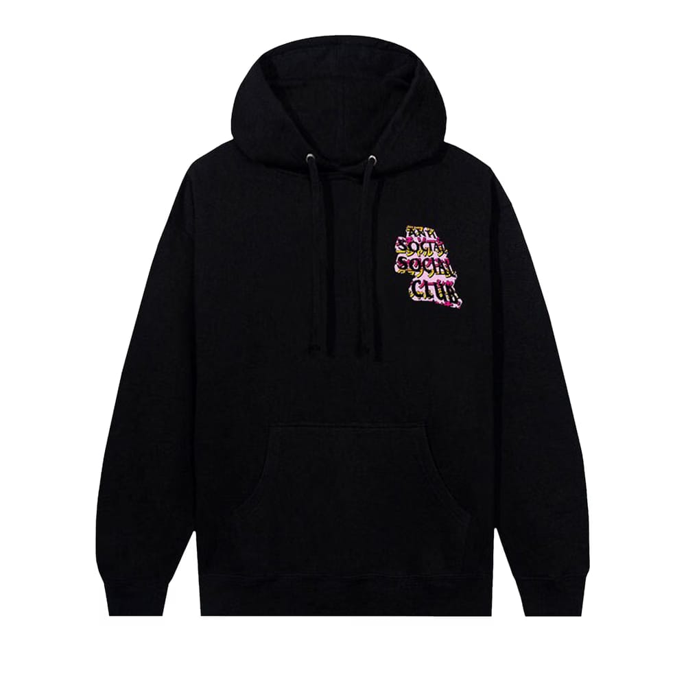 Anti Social Social Club Twisted Quickness Hoodie Black