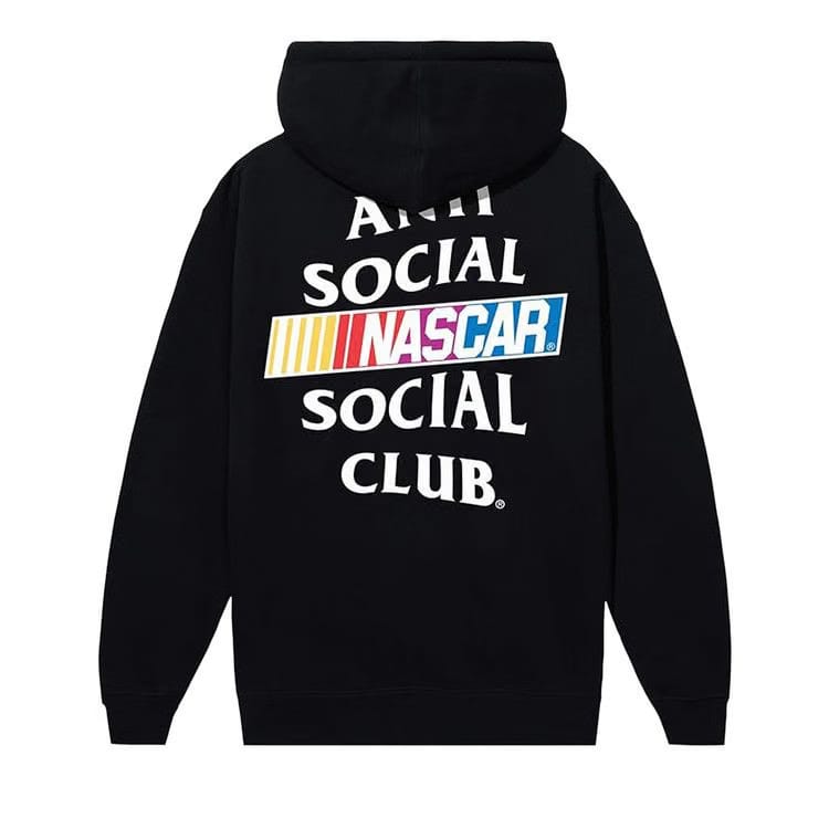 Anti Social Social Club x Nascar Games Hoodie Black