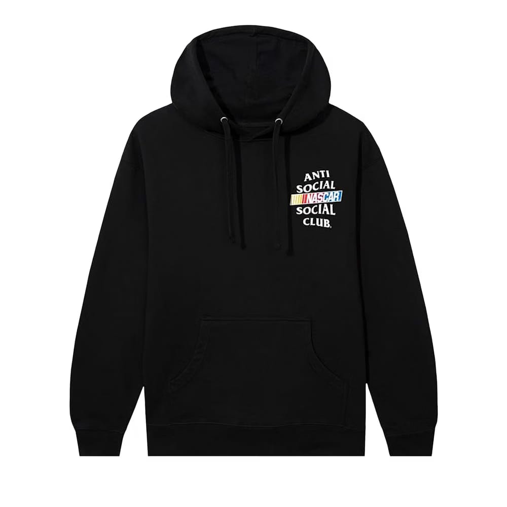 Anti Social Social Club x Nascar Games Hoodie Black