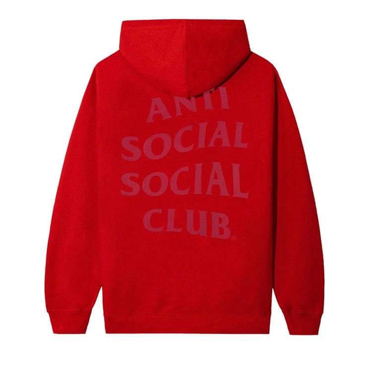 Anti Social Social Club Analogous Hoodie Red