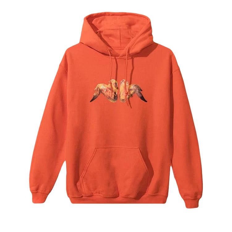 Anti Social Social Club Buffalo Hoodie Orange