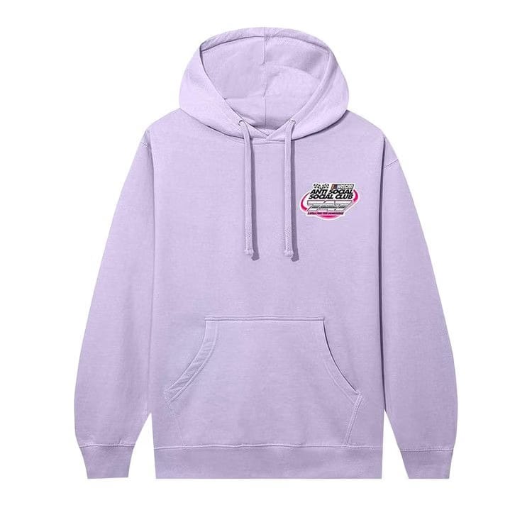 Anti Social Social Club x Nascar Games Hoodie Pink