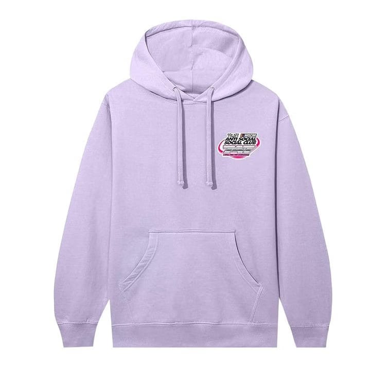 Anti Social Social Club x Nascar Games Hoodie Pink