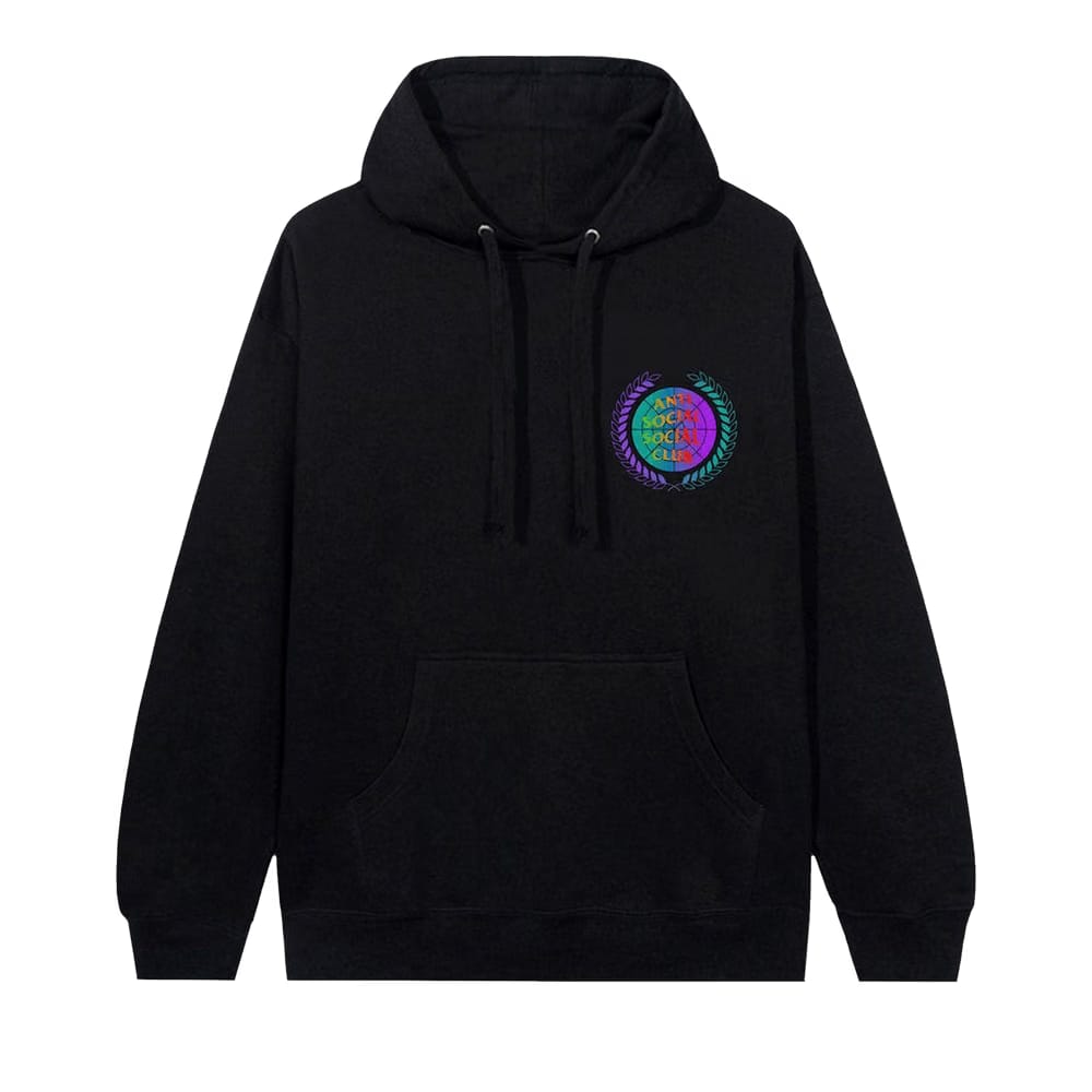 Anti Social Social Club New World Boredom Hoodie Black