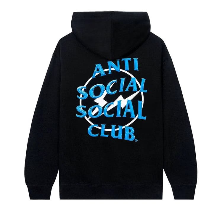 Anti Social Social Club Precious Petals Hoodie Black/Blue