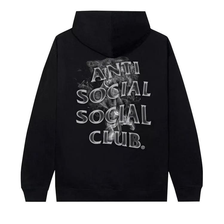 Anti Social Social Club Burnouts Hoodie Black