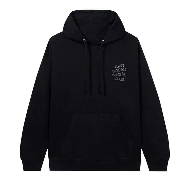 Anti Social Social Club Burnouts Hoodie Black