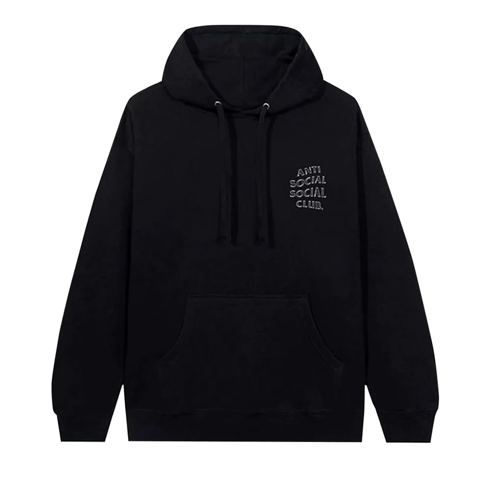 Anti Social Social Club Burnouts Hoodie Black