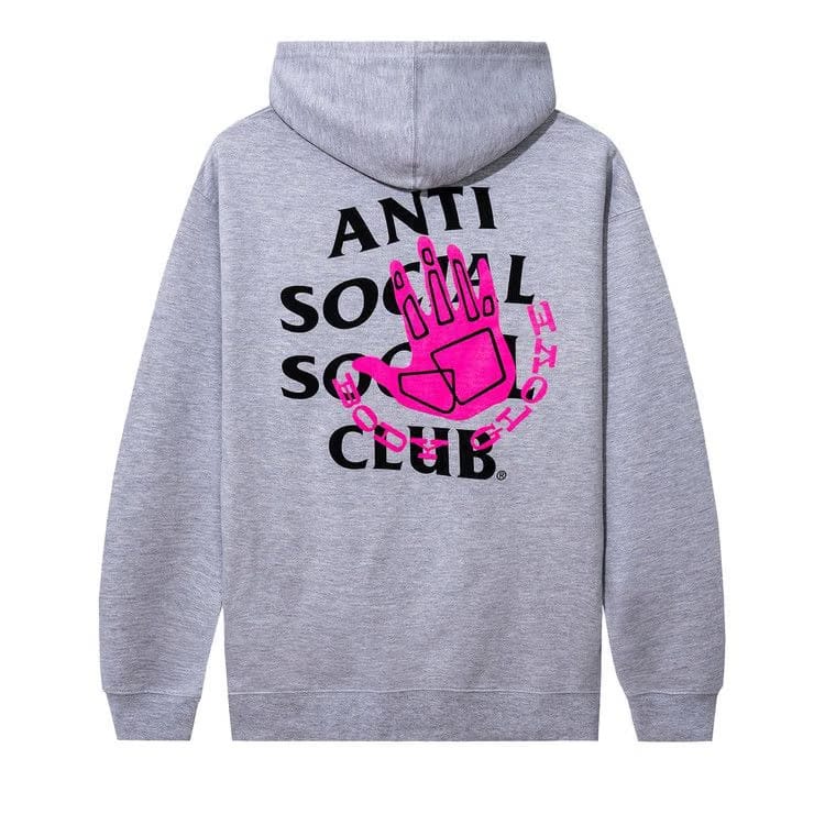 Anti Social Social Club Spray Pullover Grey Heather